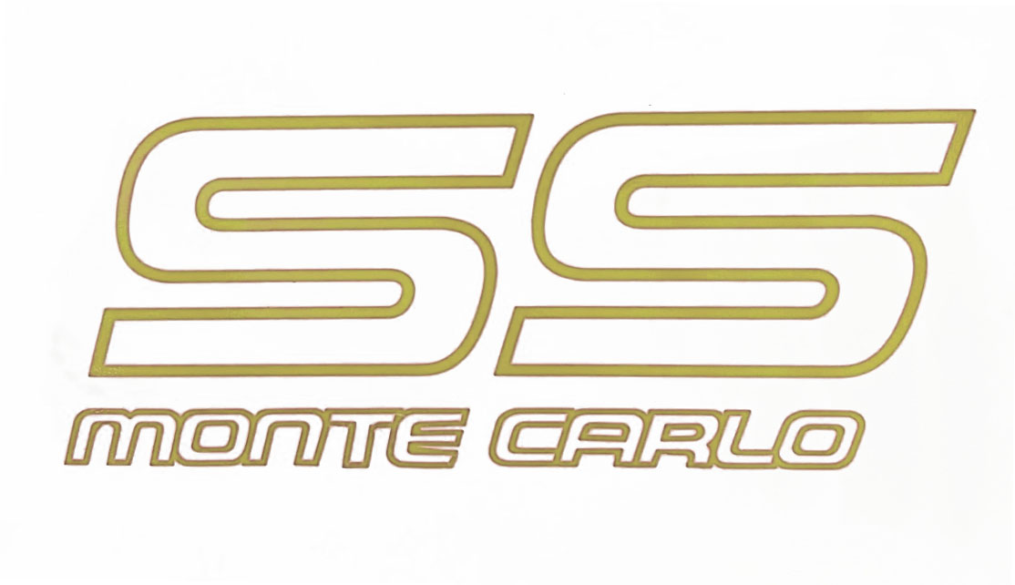 1988 Chevrolet Monte Carlo SS DOOR CAL LIGHT GOLD | DC1581M