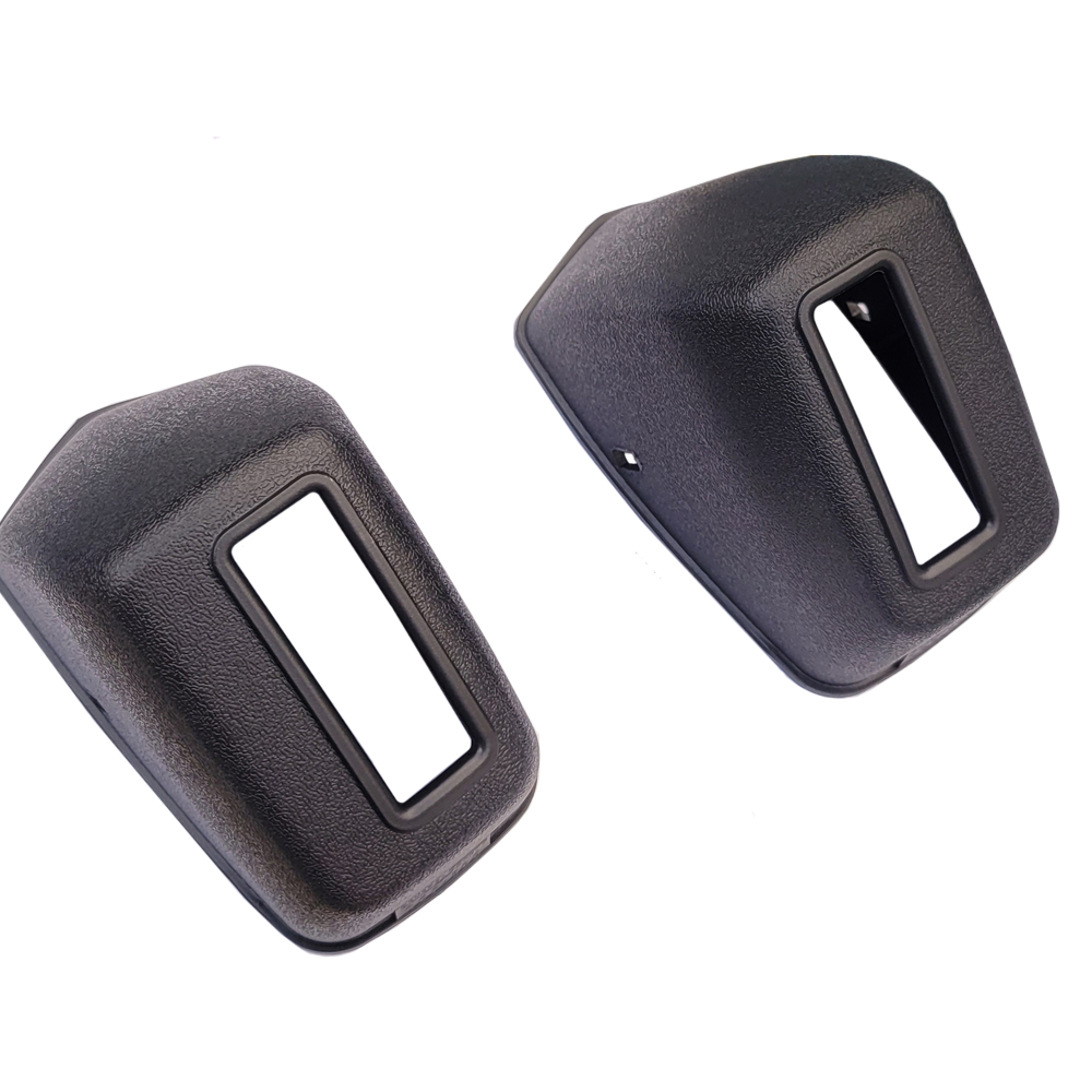 1972 Pontiac GTO/LeMans/Tempest SEAT BELT RETRACTOR COVERS RCF-300 (BLACK ONLY) - PR | IN3694Z