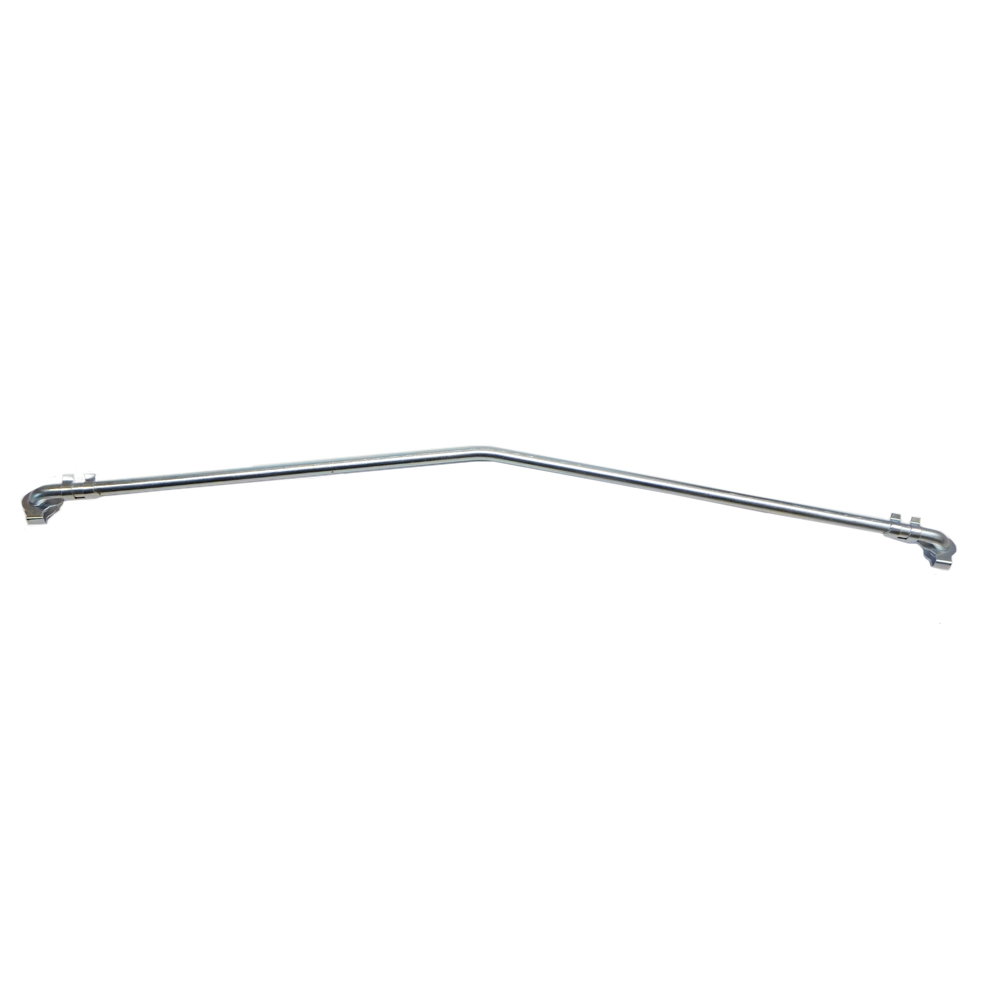 1964 Pontiac GTO/LeMans/Tempest TRI-POWER CARBURETOR LINKAGE ZINC PLATED WITH CLIPS (SECONDARY ROD) CONNECTS FRONT AND REAR CARBURETOR - RH | TP10227G