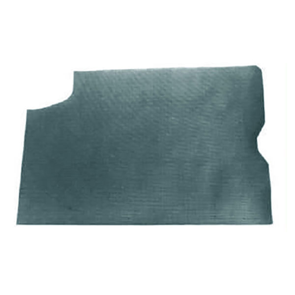 1967 Pontiac GTO/LeMans/Tempest TRUNK MAT - RUBBER/VINYL AQUA/BLACK HOUNDSTOOTH | TR10230G