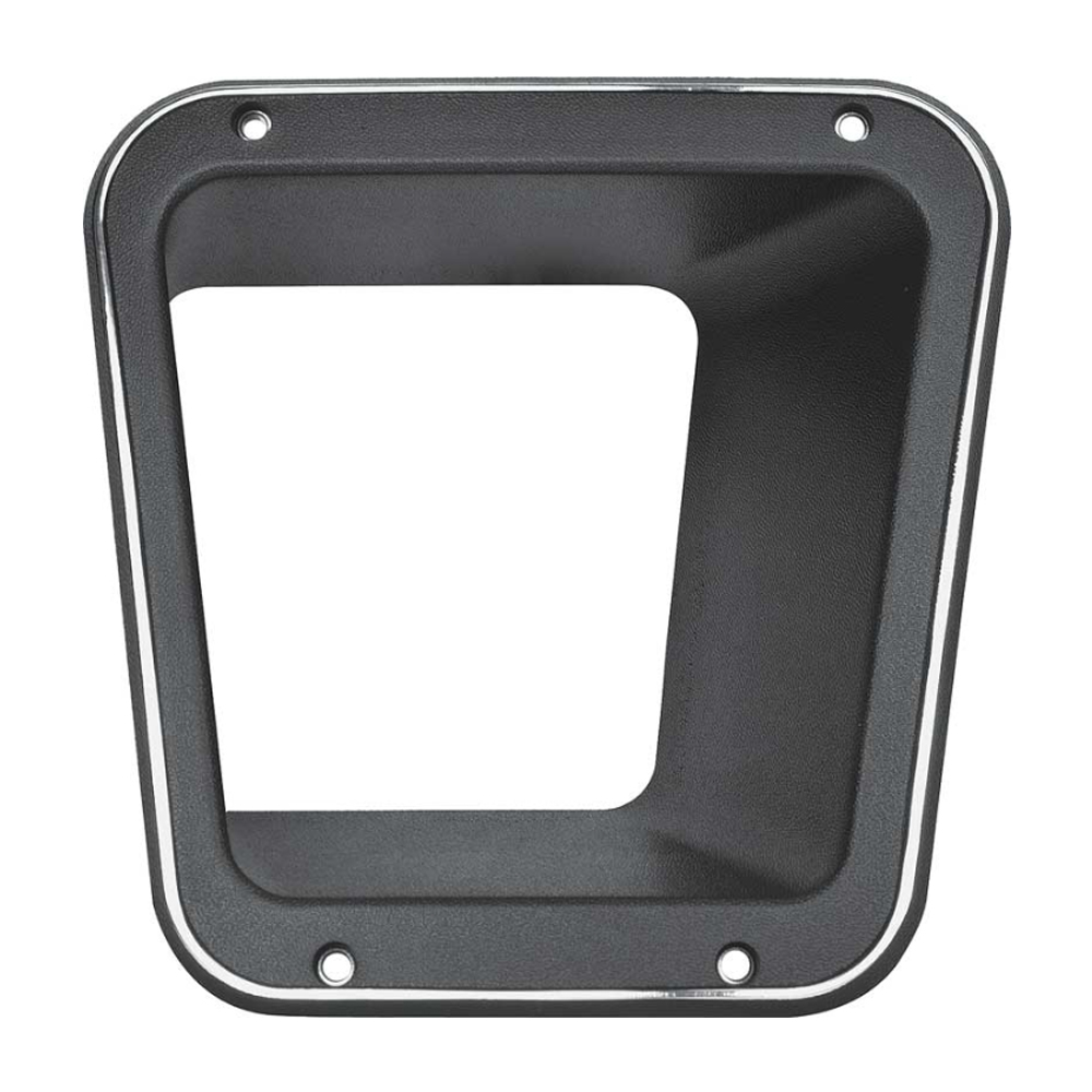 1972 Pontiac Firebird/TransAm CONSOLE SHIFT BEZEL TUNNEL 4-SPEED SHIFT WITH CHROME TRIM GM 478571 | CP1142F