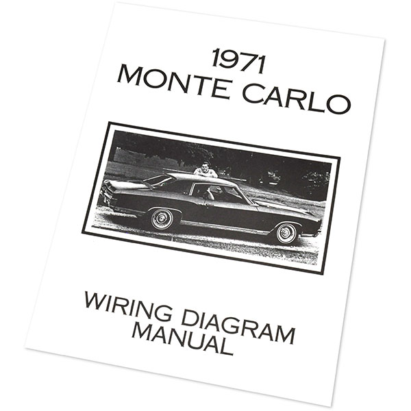 1971 Chevrolet Monte Carlo MONTE CARLO WIRING DIAGRAM MANUAL
