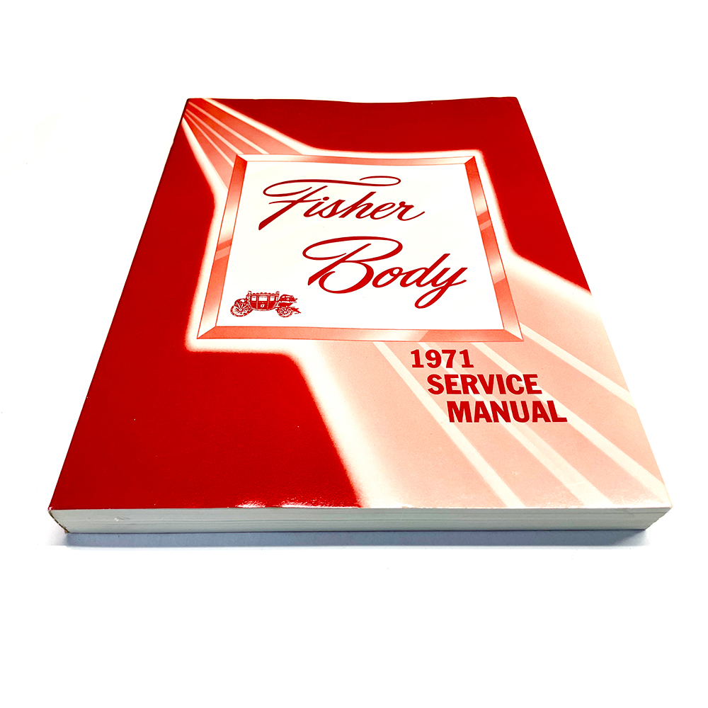 1971 Pontiac GTO/LeMans/Tempest FISHER BODY MANUAL | BK1096Z