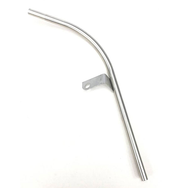 1969 Pontiac GTO/LeMans/Tempest DIPSTICK TUBE UPPER WITH A/C (HAS BRACKET TO ATTACH TO VALVE COVER BOLT) | EN10259G