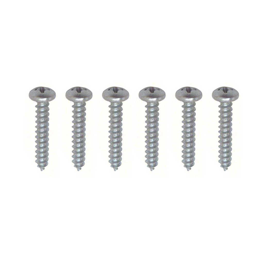 1966 Pontiac GTO/LeMans/Tempest ARM REST BASE SCREW KIT - 6 PIECE SET | IN2915Z