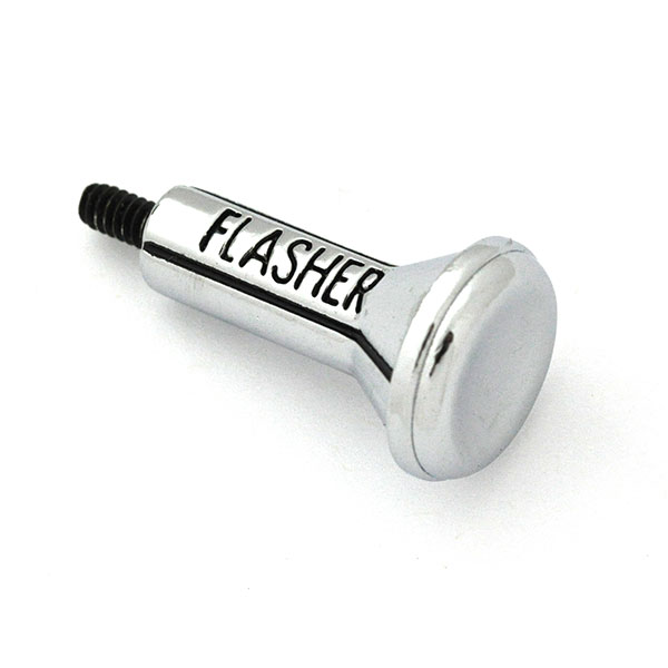1969 Pontiac GTO/LeMans/Tempest HAZARD SWITCH KNOB CHROME 1