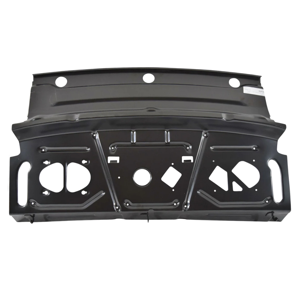 1967 Pontiac Firebird/TransAm INNER REAR PACKAGE TRAY SPEAKER PANEL WITH DECK LID FILLER BRACE | BP10461F