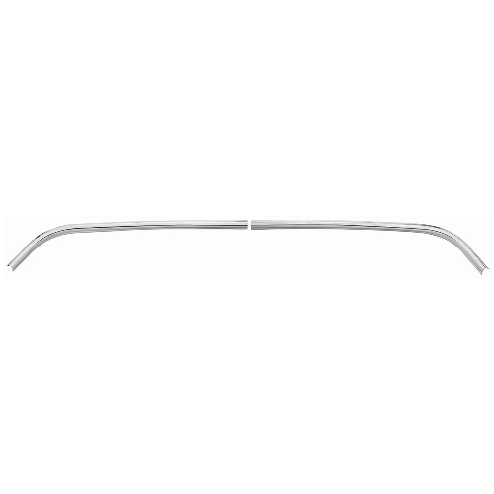 1979 Chevrolet El Camino UPPER CAB MOLDINGS (MOLDINGS ABOVE REAR WINDOW THAT CONNECT LH & RH BED RAILS) - PAIR | XP10467E