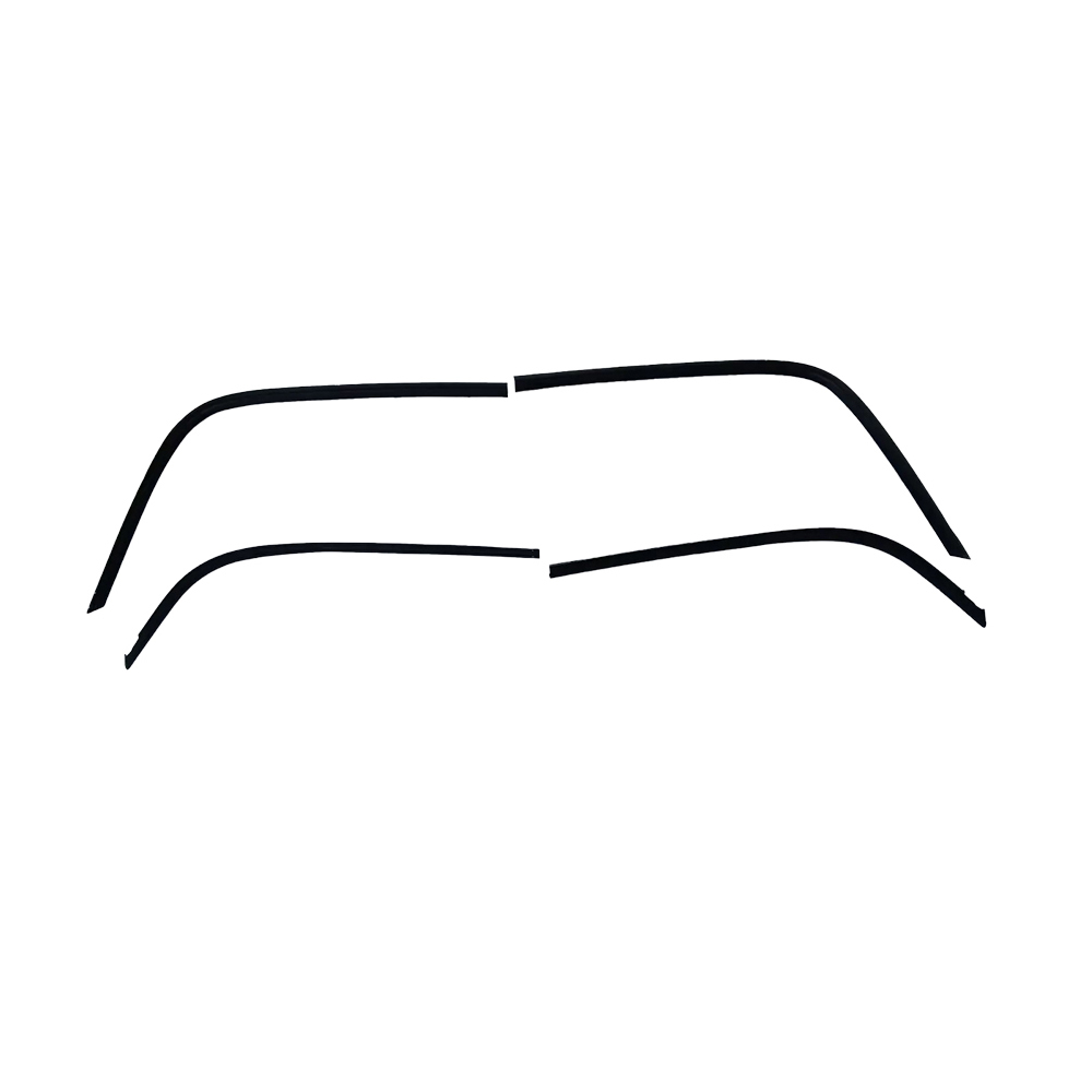 1979 Chevrolet El Camino REAR WINDOW MOLDING SET - BLACK | XP10474E