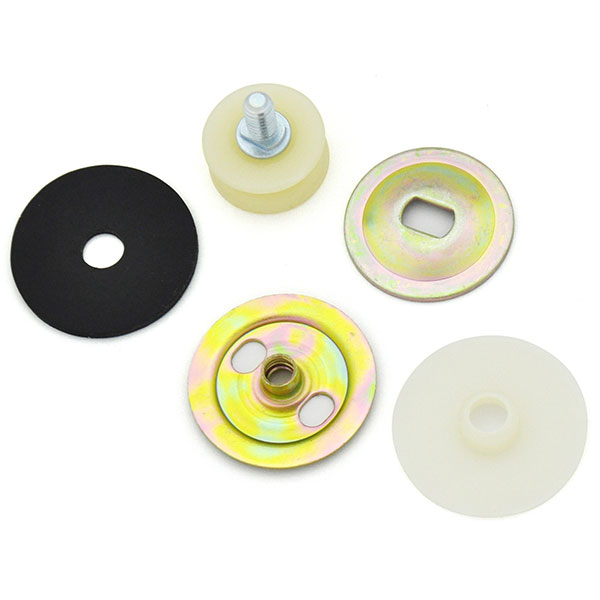 1972 Buick Skylark/GS/Regal/GN QUARTER WINDOW LOWER ROLLER ASSEMBLY WITH WASHERS AND NUT - EA | GL10952Z