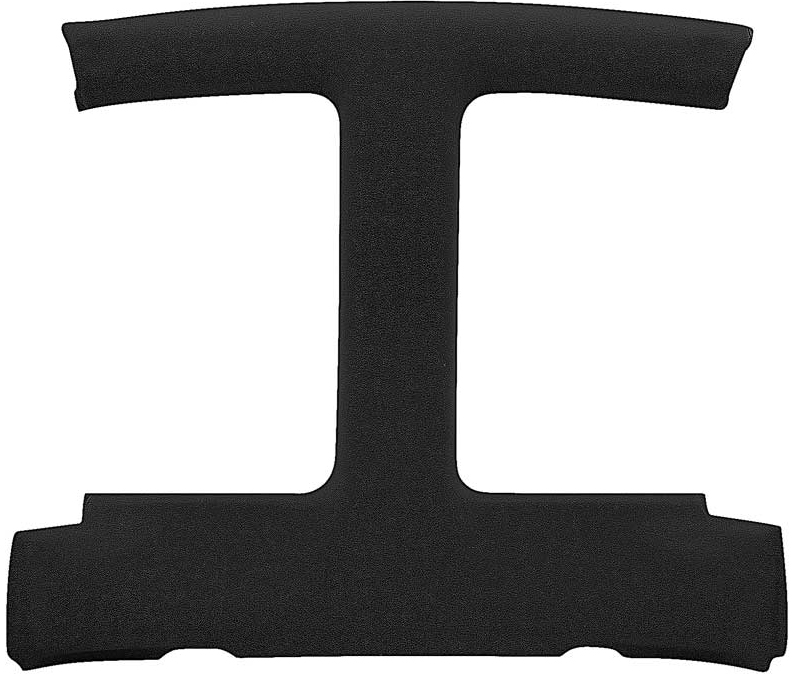 1987 Chevrolet Camaro HEADLINER FOR T TOP CAR ABS PLASTIC BOARD WITH NON PERFORATED MATERIAL INSTALLED Chevrolet Camaro Parts IN10504F