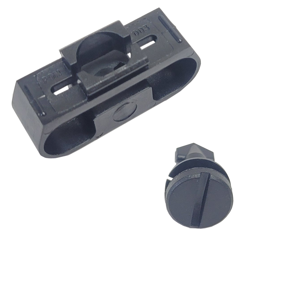 1971 Pontiac Firebird/TransAm LOWER STEERING COLUMN COVER ATTACHING HARDWARE (INCLUDES 1 PLASTIC CLIP AND 1 PLASTIC SCREW) - EA | IN1089F