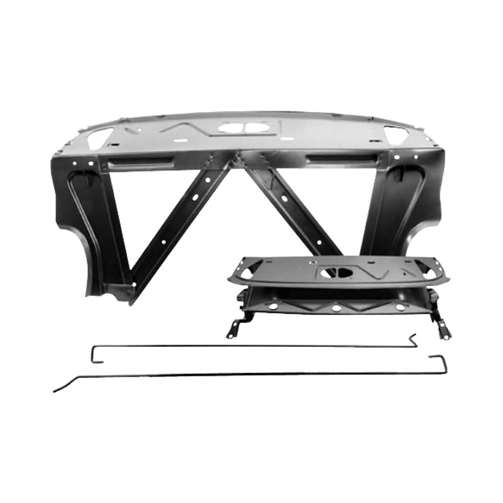 1966 Chevrolet Nova/Chevy II REAR SEAT DIVIDER/PACKAGE SHELF PANEL COUPE (INCLUDES TRUNK LID HINGES AND TORSION RODS) - EA | BP10724N