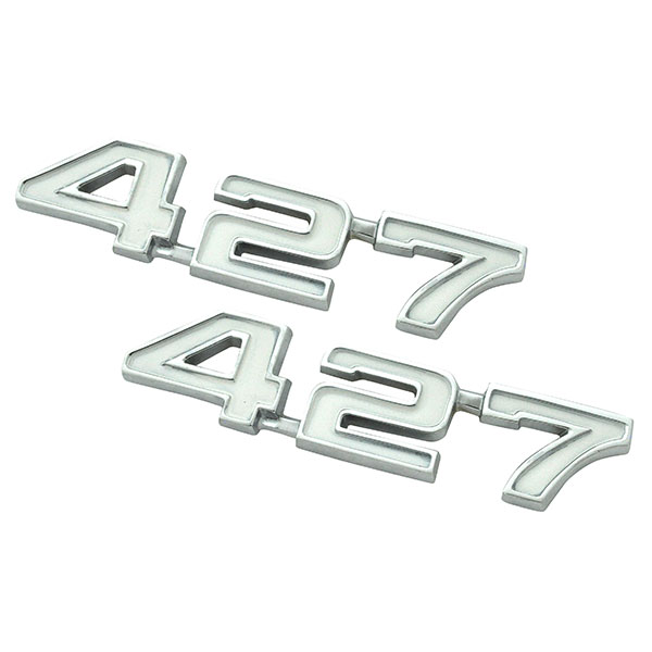 1971 Chevrolet Nova/Chevy II 427 FENDER EMBLEMS FOR FACTORY FENDER