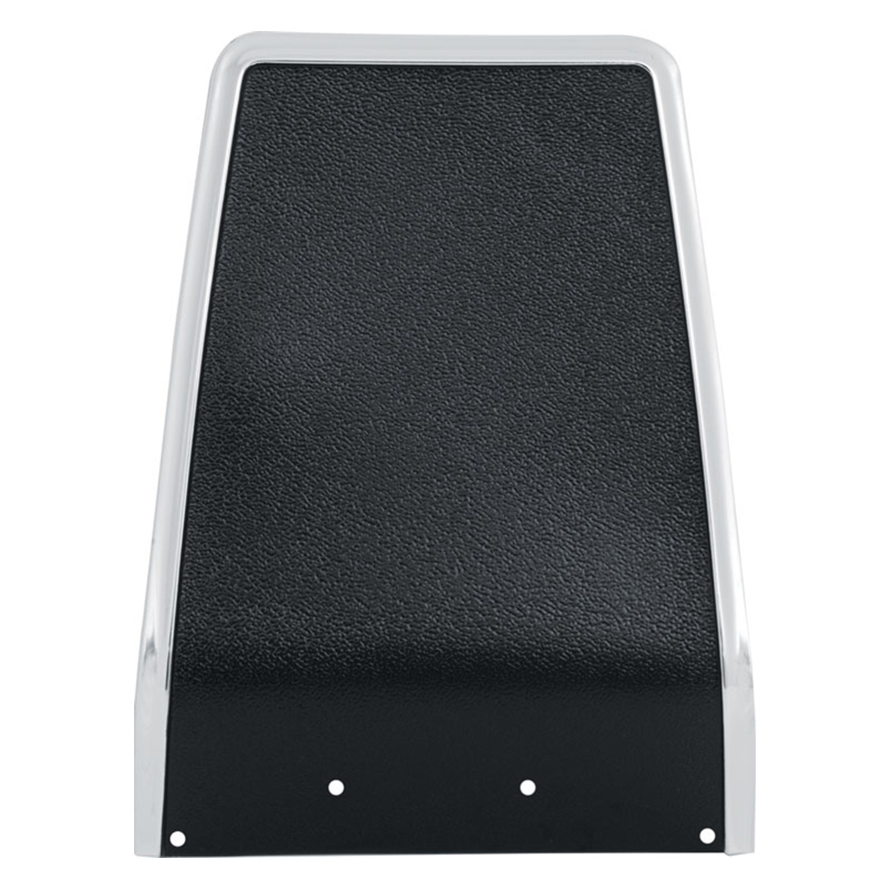 1968 Pontiac Firebird/TransAm CENTER BEZEL DASH (PEBBLE GRAIN) DELETE PANEL (BLACK) | IN10763F