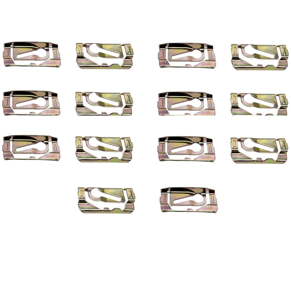 1972 Chevrolet Nova/Chevy II FRONT WINDSHIELD MOLDING CLIP KIT (14 PIECES) | XP10764N