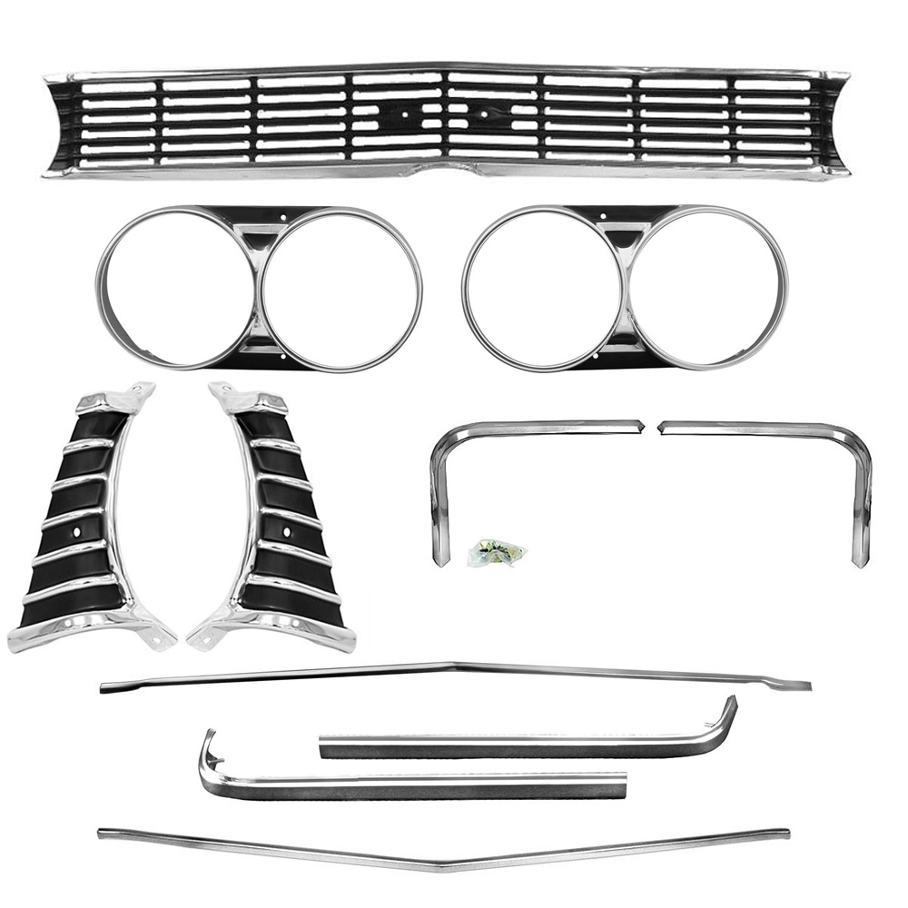 1966 Chevrolet El Camino COMPLETE GRILLE KIT - SS | GH10813V