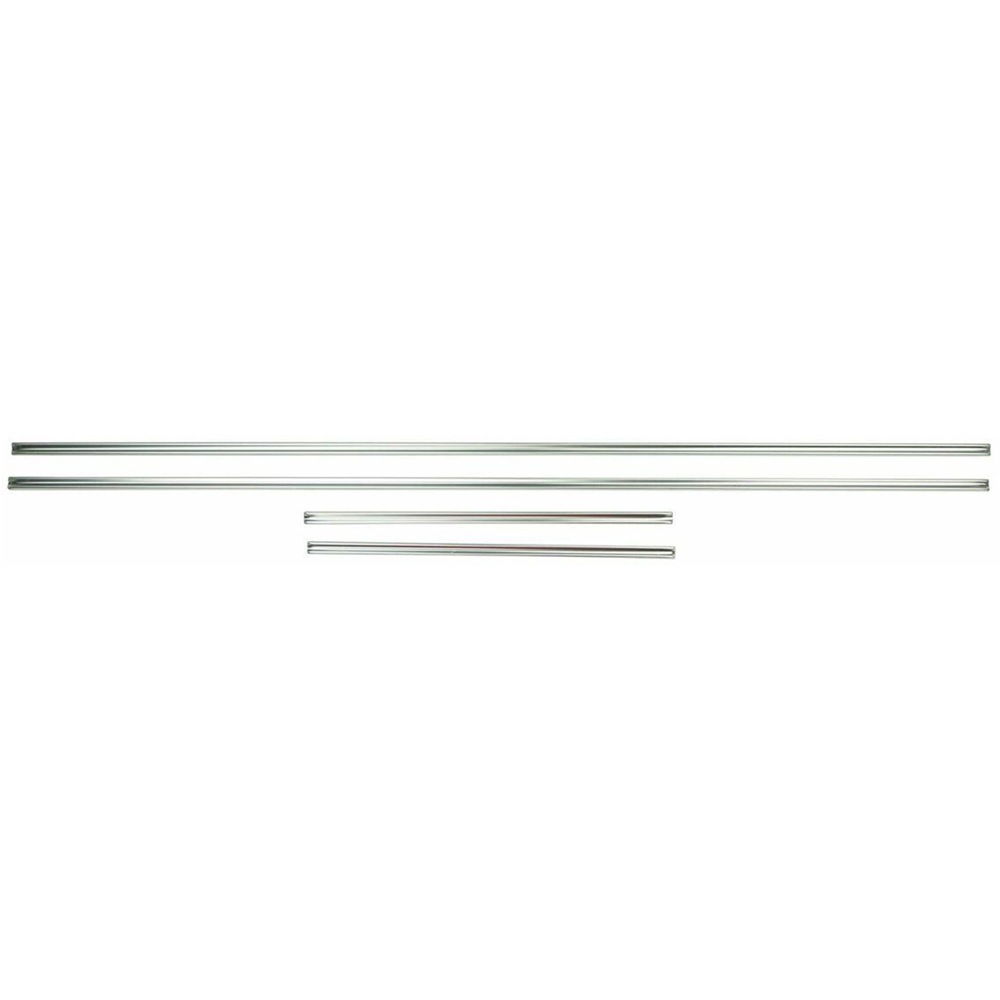 1967 Pontiac Firebird/TransAm STANDARD FRONT & REAR LOWER MOLDINGS (COUPE) - 4 PIECE SET | IN2827F