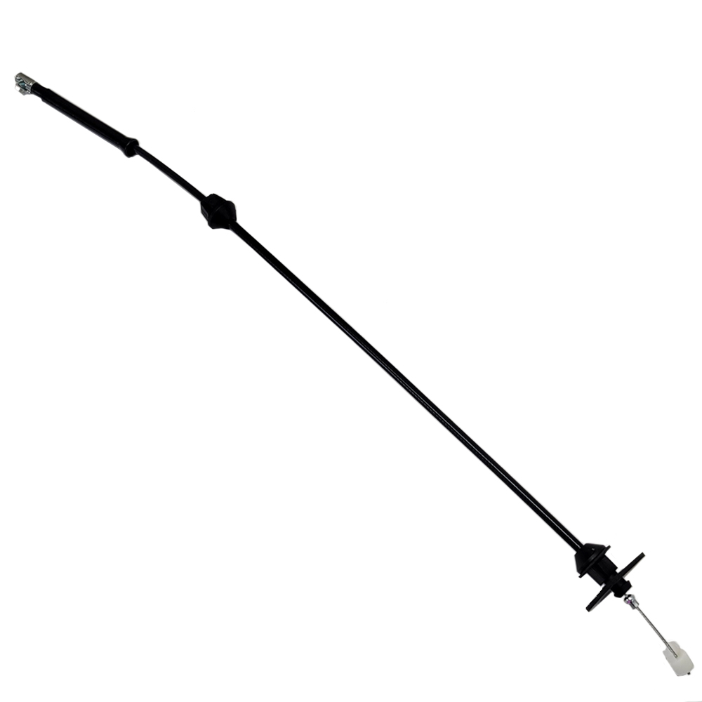 1972 Pontiac Firebird/TransAm THROTTLE CABLE BALL STYLE AT CARB - FITS ALL 350/400/455 HO OR RAM AIR MOTORS. IT HAS A BALL STUD TO ATTACH TO THE CARBURETOR AND MOUNTS TO THE THROTTLE CABLE BRACKET IN A SQUARE CLIP | CB10826F