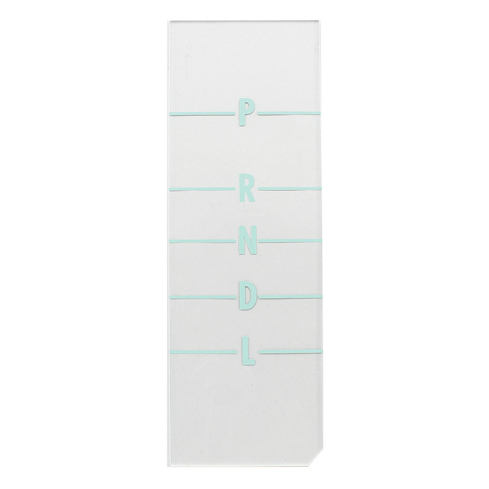 1968 Chevrolet El Camino CONSOLE SHIFT INDICATOR LENS (GREEN LETTERING) POWERGLIDE | CP4819C
