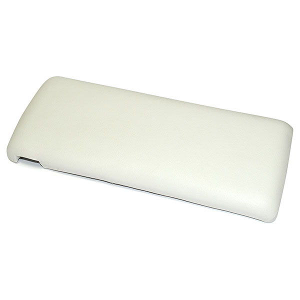 1972 Pontiac Firebird/TransAm VINYL CONSOLE DOOR ASSEMBLY (WHITE) - PADDED PLASTIC FRAME WITH RETURN SPRING ARM - GM # 479563 - EA | CP10866F