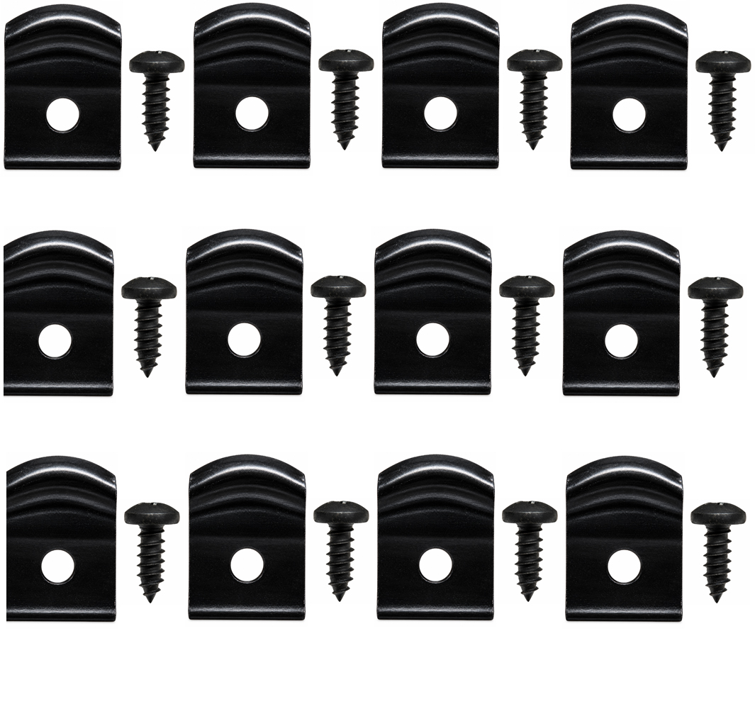 1969 Chevrolet Impala/Caprice/Bel Air ROCKER PANEL MOLDING CLIP KIT - INCLUDES 12 CLIPS & 12 SCREWS (2 KITS REQUIRED PER CAR) GM 3886638 | XP6034Z