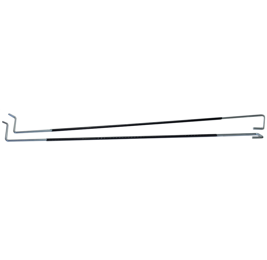 1966 Chevrolet Nova/Chevy II TRUNK HINGE TORSION RODS - PR | TR10861N