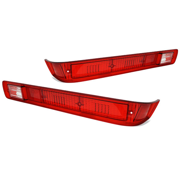 1970 Pontiac GTO/LeMans/Tempest TAIL LAMP LENSES WITHOUT STAINLESS - PAIR | XL10908G