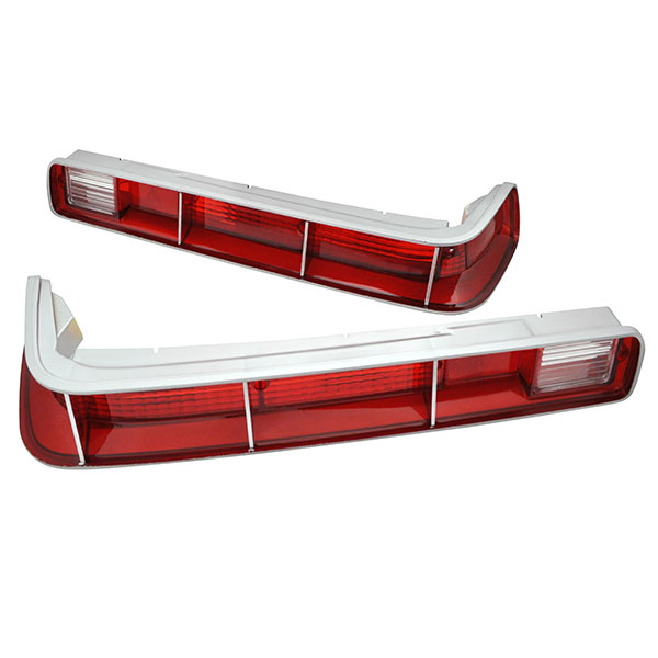 1971 Pontiac GTO/LeMans/Tempest TAIL LAMP LENSES WITH RIBS - PR | XL10910G