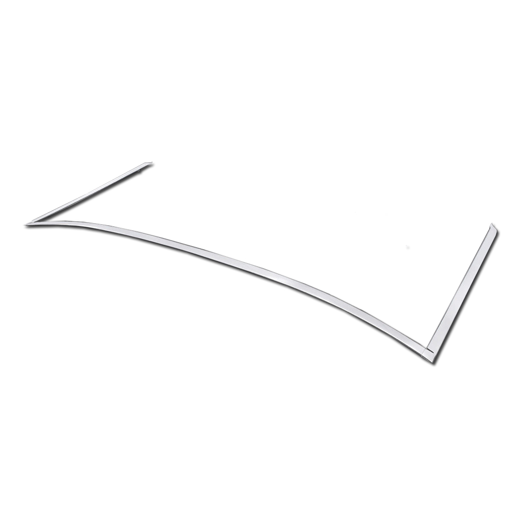 1965 Pontiac GTO/LeMans/Tempest CONVERTIBLE PINCHWELD MOLDING SET WITH CLOSED ENDS FOR CARS WITHOUT REVEAL MOLDINGS â€“ 3 PIECES KIT | XP10923A