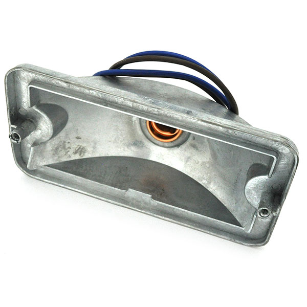 1969 Oldsmobile Cutlass/442/F85 PARK LAMP HOUSING (RIGHT) - CORRECT DIE CAST PARK LAMP HOUSING WITH LIGHT SOCKET AND HARNESS. THIS HOUSING FITS THE RIGHT (PASSENGER) SIDE | XL10930T
