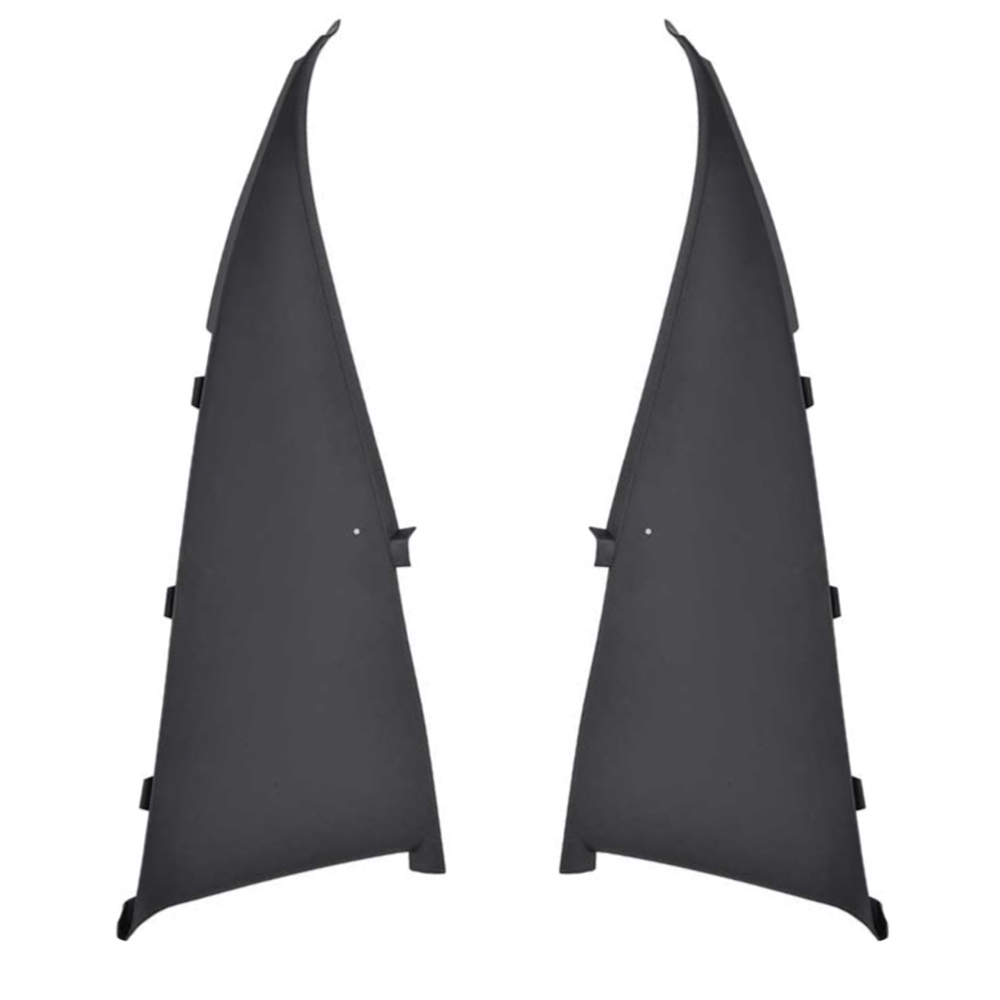 1970 Pontiac Firebird/TransAm SAIL PANELS (BLACK) - PR (SAIL PANELS ARE MADE BY THE PARTS PLACE AND ARE INJECTION MOLDED IN BLACK WITH CORRECT GRAIN. ALL HOLES ARE PRE-DRILLED AND CLIPS ARE MOLDED LIKE ORIGINAL. THEY ARE SHOW QUALITY REPRODUCTIONS) | IN2930F