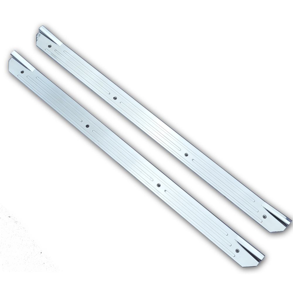 1967 Pontiac Firebird/TransAm DOOR SILL PLATES (BILLET ALUMINUM) POLISHED - PR | IN10946F