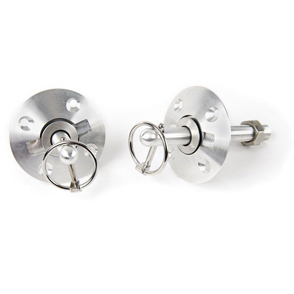1971 Chevrolet El Camino BASIC HOOD PIN KIT (BILLET ALUMINUM) CNC FINISH | BP10985V