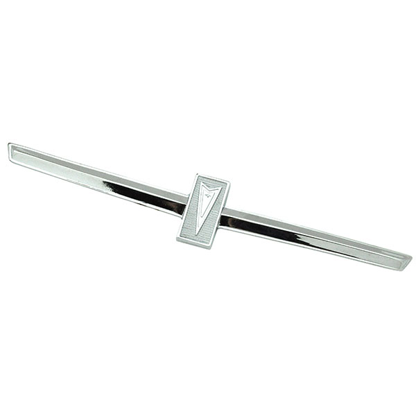 1964 Pontiac GTO/LeMans/Tempest (GTO) CHROME BAR WITH ARROWHEAD DOOR PANEL EMBLEM - EA | EM10969G
