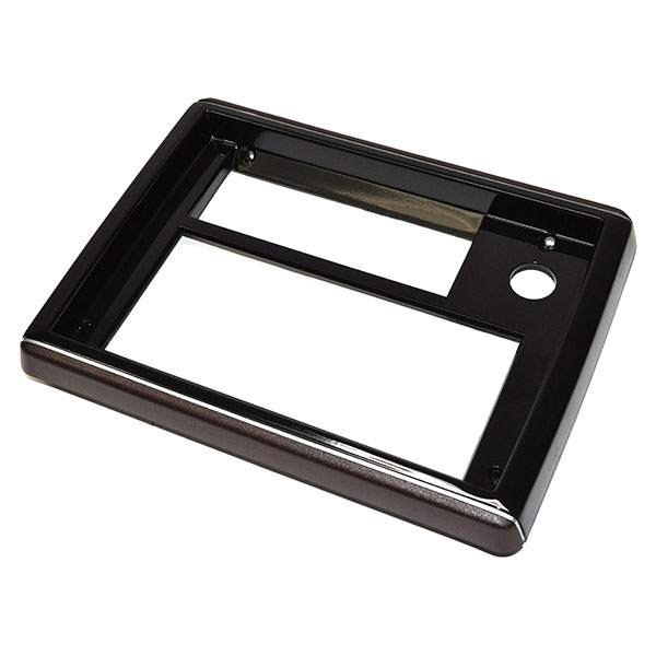 1987 Chevrolet Monte Carlo RADIO FACE PLATE (DARK CLARET WITH SILVER TRIM) - EA | IN1108C