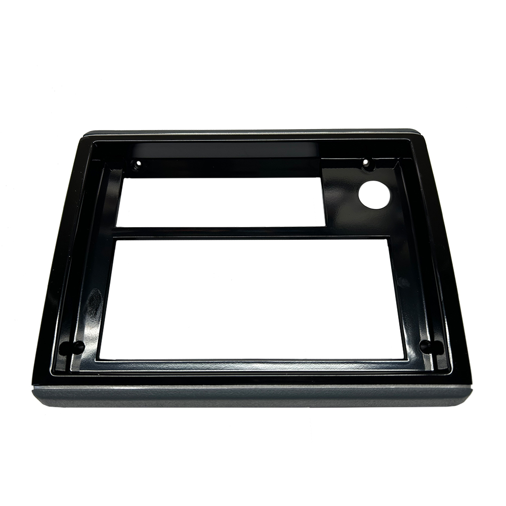 1986 Chevrolet Monte Carlo RADIO FACE PLATE (DARK GRAY WITH SILVER TRIM) - EA | IN1105C