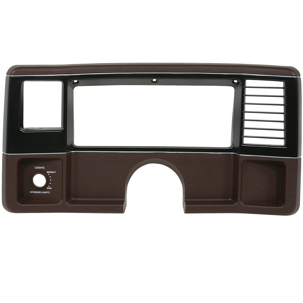 1988 Chevrolet Monte Carlo DASH FACE PLATE (DARK CLARET WITH SILVER TRIM) - EA | IN2554C