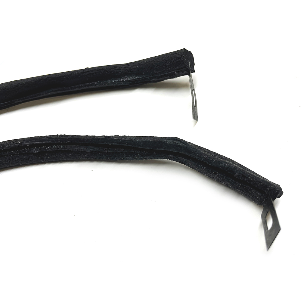 1969 Pontiac Firebird/TransAm MOLDED QUARTER DOOR JAMB WINDLACE (BLACK) - PR | IN2977F