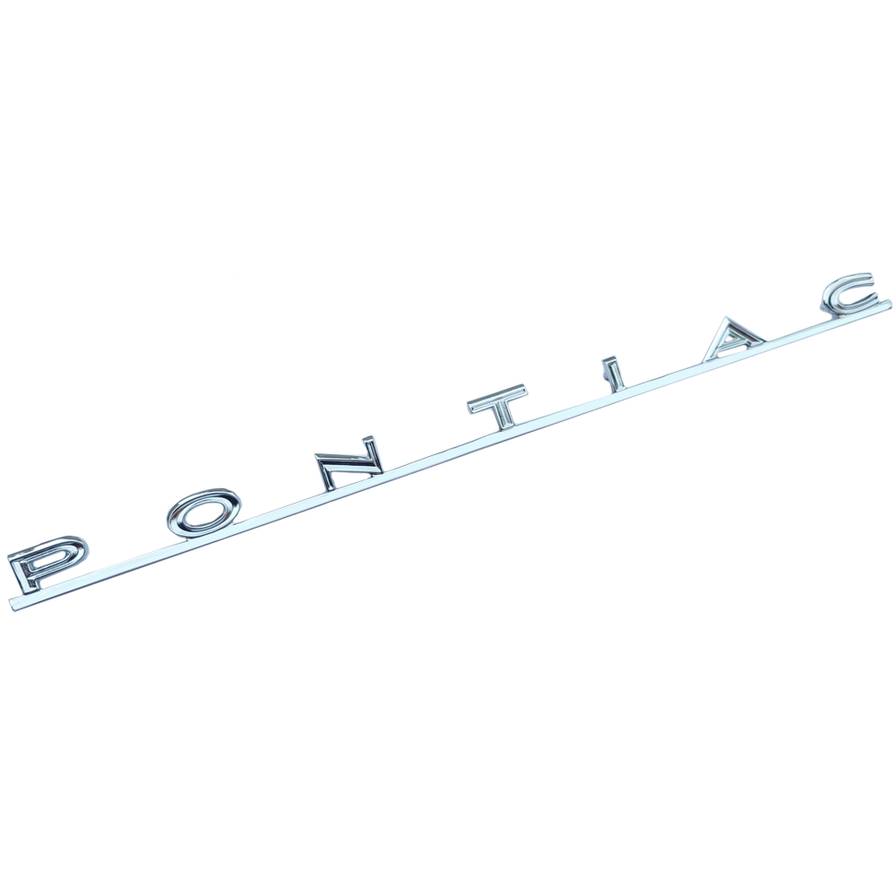 1969 Pontiac GTO/LeMans/Tempest TRUNK EMBLEM (PONTIAC) GM # 7775303 EA | EM11038G