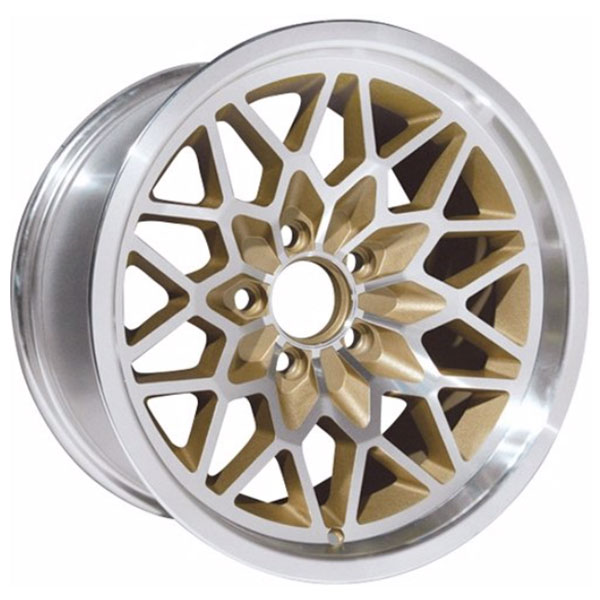 1978 Pontiac Firebird/TransAm SNOWFLAKE WHEEL WITH GOLD INSERT 15