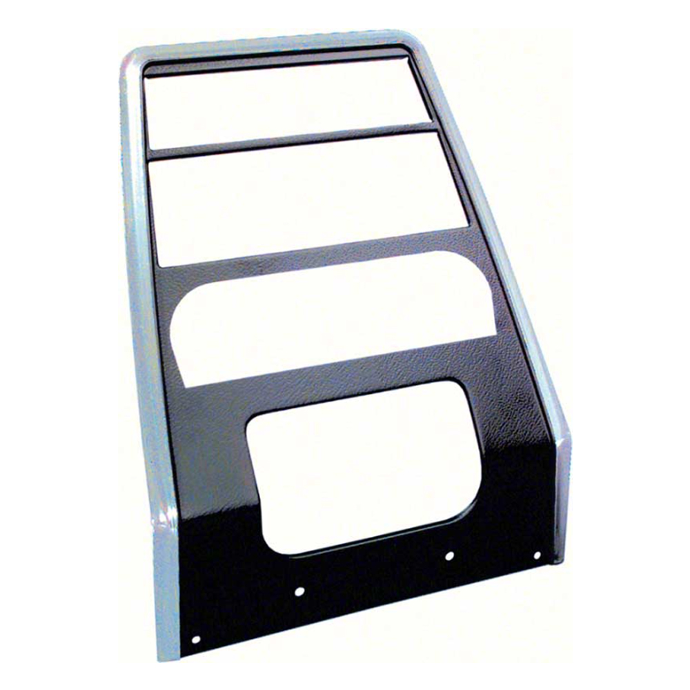 1968 Pontiac Firebird/TransAm CENTER BEZEL DASH (PEBBLE) WITH A/C (BLACK) | IN9858F