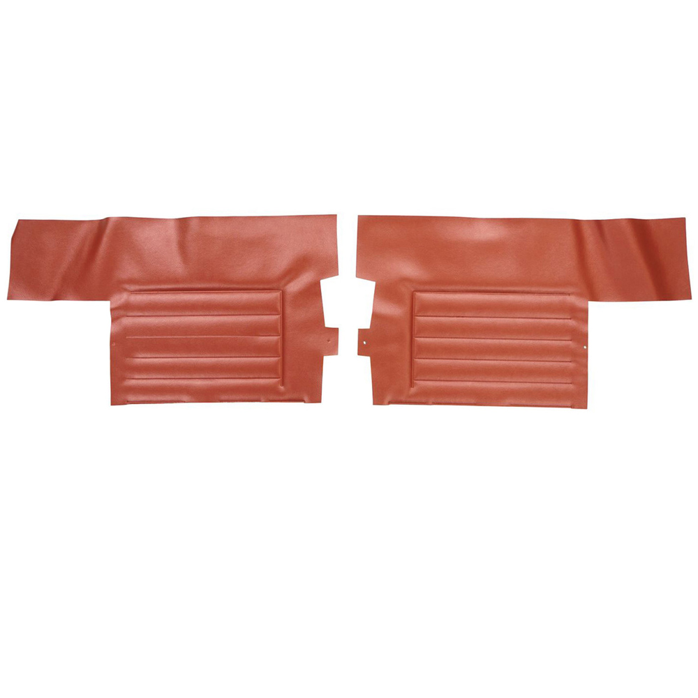 1965 Buick Skylark/GS/Regal/GN REAR QUARTER TRIM PANELS CONVERTIBLE (PUI UNASSEMBLED) METALLIC RED - PR | IN11246S