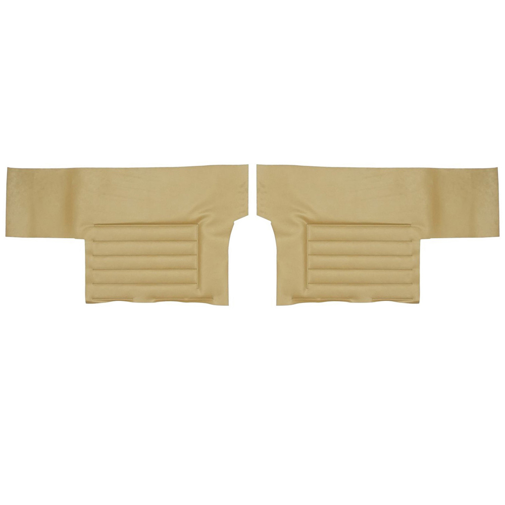 1965 Buick Skylark/GS/Regal/GN REAR QUARTER TRIM PANELS CONVERTIBLE (PUI UNASSEMBLED) SADDLE - PR | IN11250S
