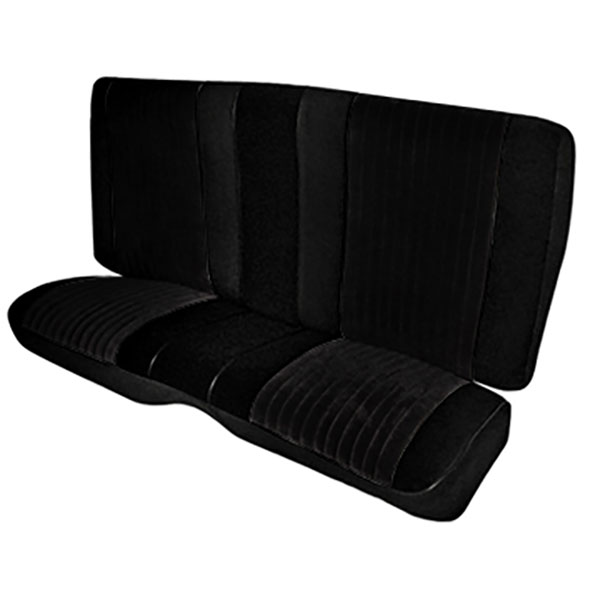 1986 Buick Skylark/GS/Regal/GN REAR BENCH SEAT COVER GRAND NATIONAL (PALLEX CLOTH SOLID BLACK) | IN11268S