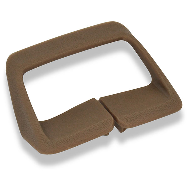 1974 Pontiac GTO/LeMans/Tempest SEAT BELT LOOP GUIDE TAN RECTANGLE GM # 1708137 - EA | IN12269Z