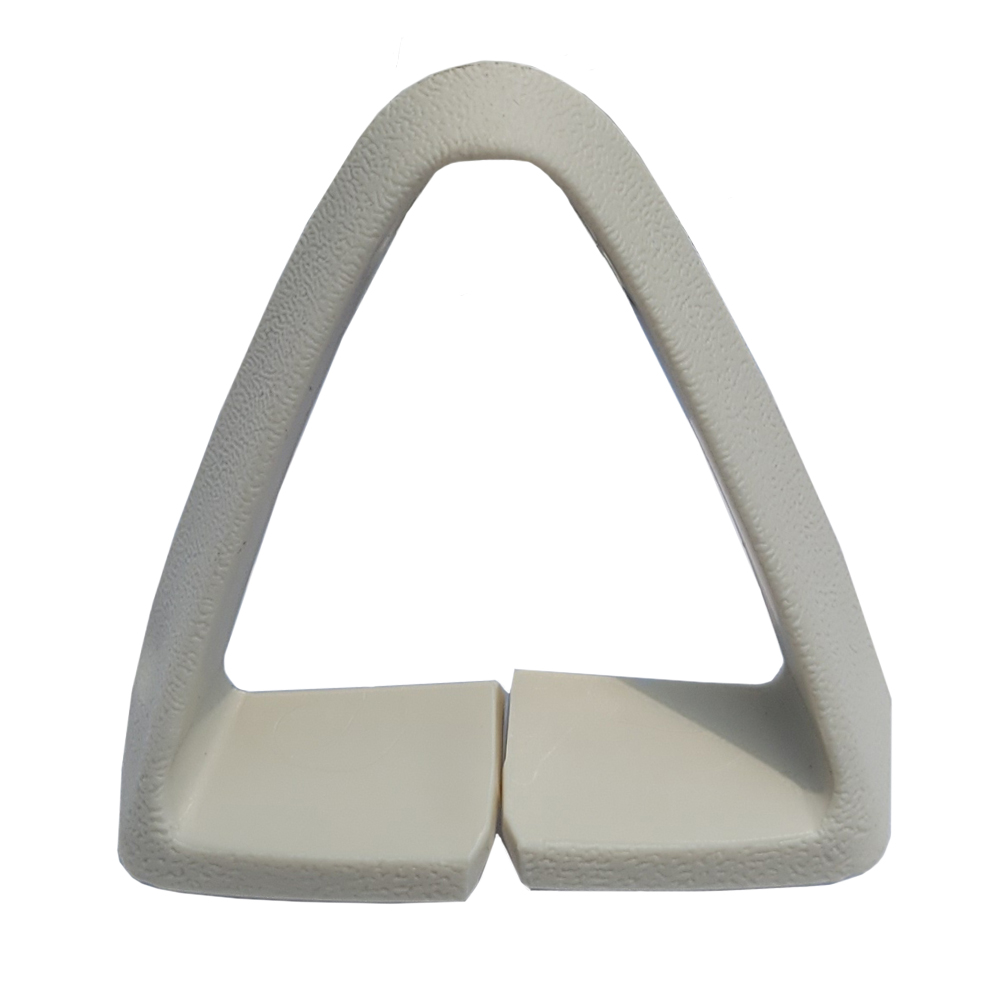 1975 Buick Skylark/GS/Regal/GN SEAT BELT LOOP GUIDE WHITE TRIANGLE GM # 9793576 - EA | IN12270Z