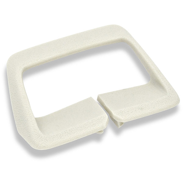 1979 Pontiac GTO/LeMans/Tempest SEAT BELT LOOP GUIDE WHITE RECTANGLE GM # 1708119 - EA | IN12271Z