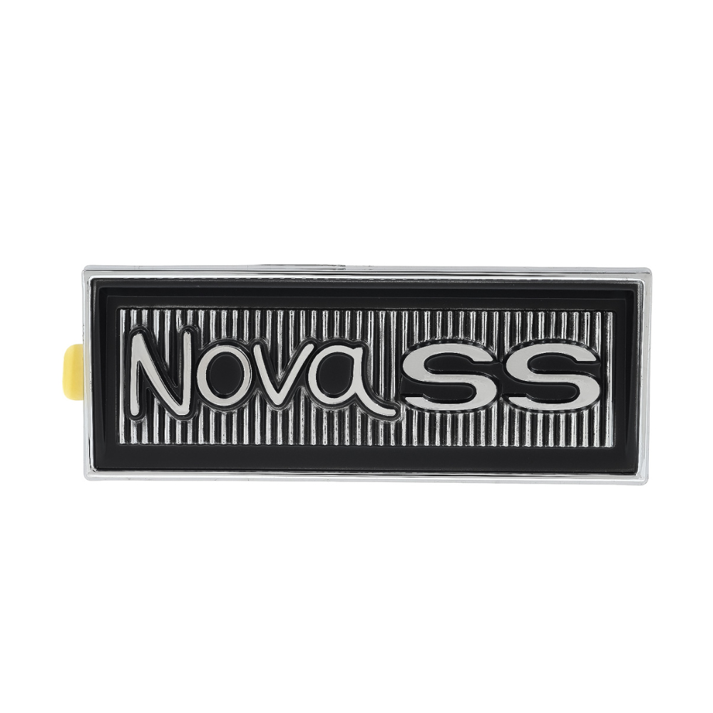 1970 Chevrolet Nova/Chevy II DASH EMBLEM (CHROME PLATED PLASTIC WITH ADHESIVE BACKING) 
