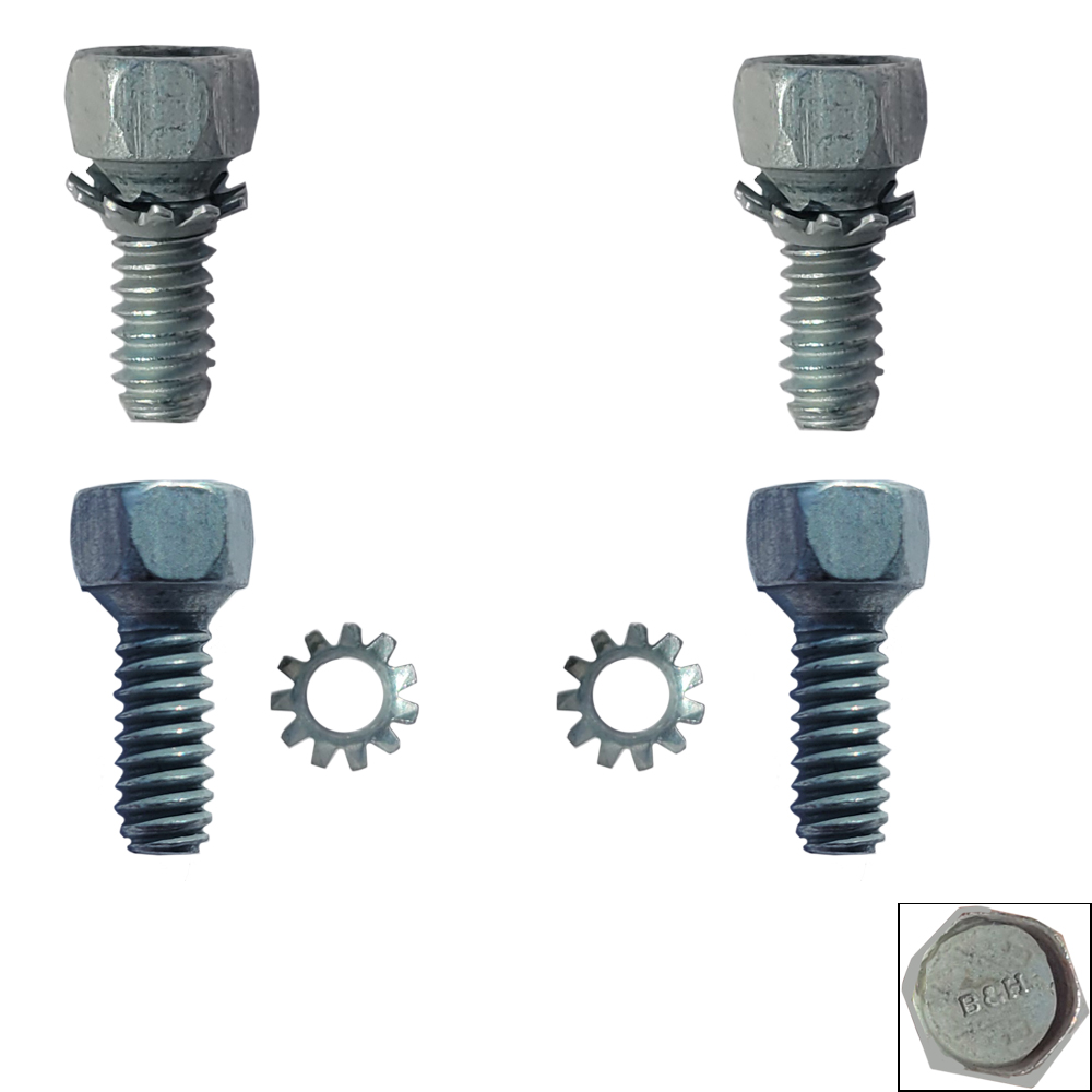 1965 Cadillac Cars WIPER TRANSMISSION ORIGINAL MOUNTING HARDWARE SCREWS - SET OF 4 | WW12315Z